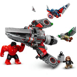 Lego Marvel 76292 Duel Captain America contre Hulk Rouge