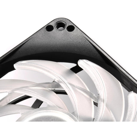 Silverstone sst-fw124-argb 120x120x15 ventilateur de boîtier (noir, 120 x 120 x 15 mm, pwm)