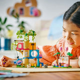 LEGO Friends 42666 Fête d'anniversaire de chat et cabane dans les arbres