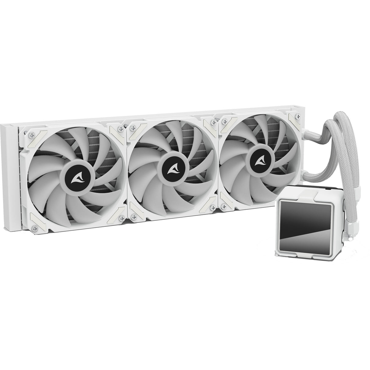 Refroidissement par eau Sharkoon s60 argb (blanc, pwm 4 broches)
