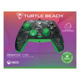 Turtle beach rematch core bedrade controller (zwart groen, xbox serie x|s, xbox one, pc)