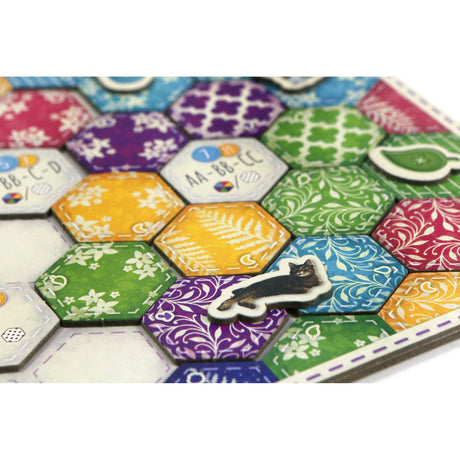White goblin games jeu de société calico (néerlandais, 1 - 4 joueurs, 45 minutes, à partir de 10 ans)