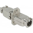 Delock couplage pour câble réseau cat.6a stp (argent)
