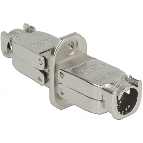 Delock couplage pour câble réseau cat.6a stp (argent)