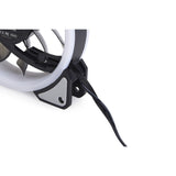 Alphacool eiszyklon aurora lux ventilateurs de boîtier numérique rgb (3 pièces, 120 x 120 x 25 mm, connecteur de ventilateur à 3 broches)