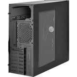 Boîtier tour midi Silverstone sst-ps13b (noir | 2x USB-A)