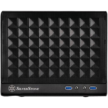 Boîtier mini-tour Silverstone SG13B (noir | 2x USB-A)
