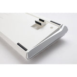 Clavier mécanique RVB blanc pur classique Ducky One 3 (blanc, disposition américaine (qwerty), cerise mx speed silver, 100 %, LED RVB, pbt double-shot, remplaçable à chaud, mécanique charlatan)