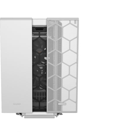 Soyez silencieux! boîtier tour midi Silent base 802 (blanc | 2x USB-A | 1x USB-C)