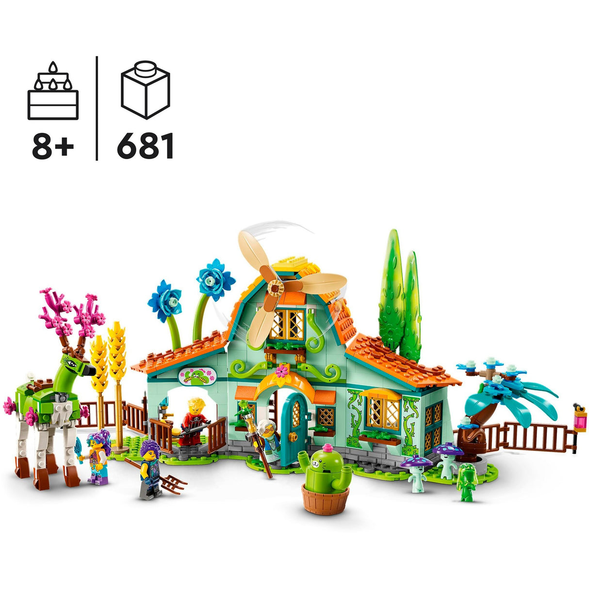 Lego dreamzzz - écurie avec jouets de construction de créatures de rêve (71459)