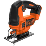 Tournevis Black+decker 18v + lot de scie sauteuse pendulaire 18v (noir orange)