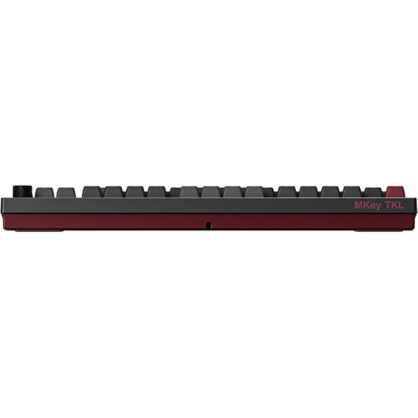 Clavier mécanique Montech mkey dark tkl rgb (noir, disposition américaine (qwerty), gateron g pro jaune, 80 % (tkl), remplaçable à chaud, rgb, pbt)