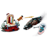 Lego Marvel - Jouet de construction de la salle du trône du roi Namor (76213)