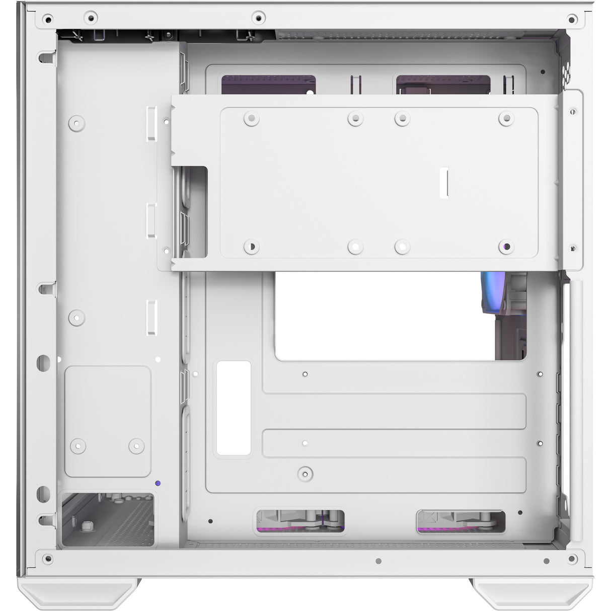 Boîtier mini tour Antec cx60m argb (blanc | 3x usb-a | rgb | verre trempé)