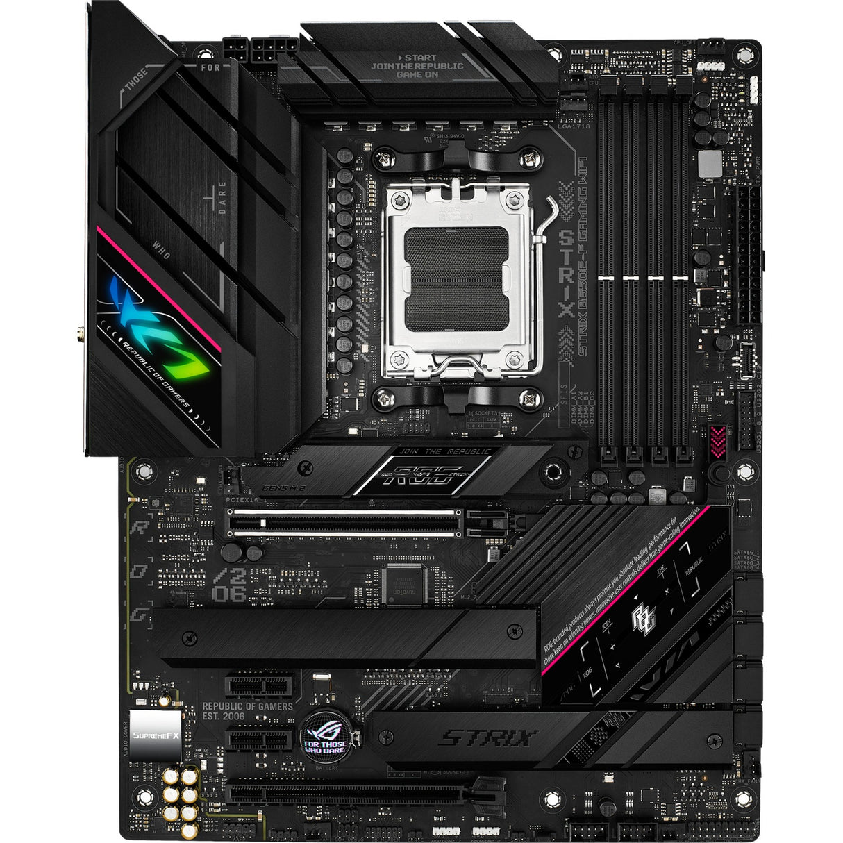 Asus rog strix b650e-f jeu wifi