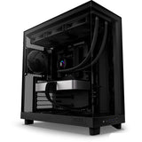 Boîtier tour midi Nzxt h6 flow (noir | 2x USB-A | 1x USB-C | verre trempé)