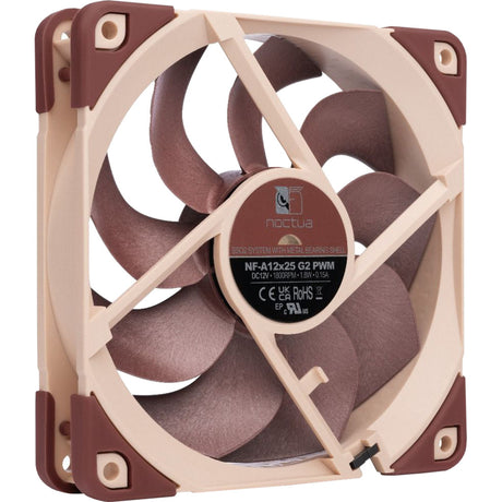 Ventilateur de boîtier Noctua nf-a12x25 g2 pwm (marron, 120 x 120 x 25 mm)