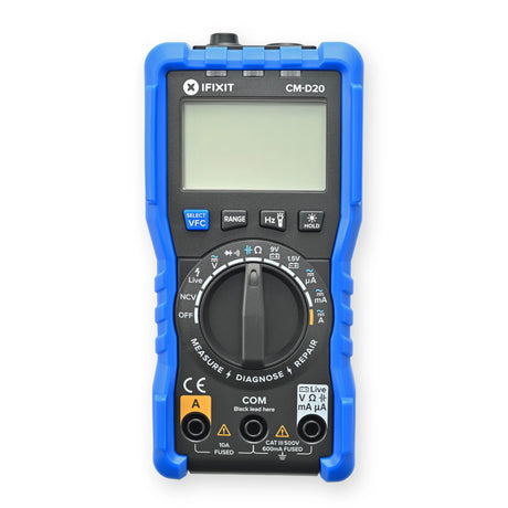Appareil de mesure multimètre numérique Ifixit (bleu)