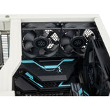 Boîtier HTPC Silverstone FLP01 (crème | 2x USB-A | 1x USB-C)