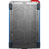 Boîtier tour midi Montech king 95 pro (bleu | 2x USB-A | 1x USB-C | RVB | verre trempé)