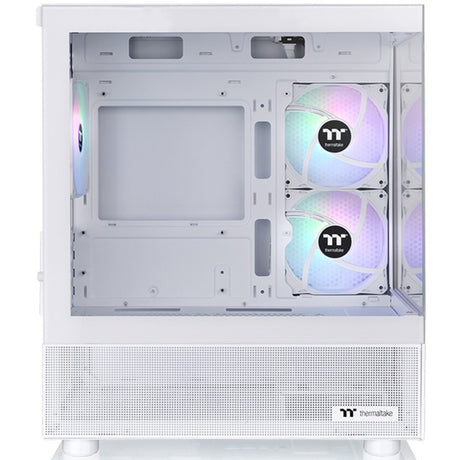 Boîtier mini tour Thermaltake view 170 tg argb (blanc | 2x usb-a | rgb | verre trempé)