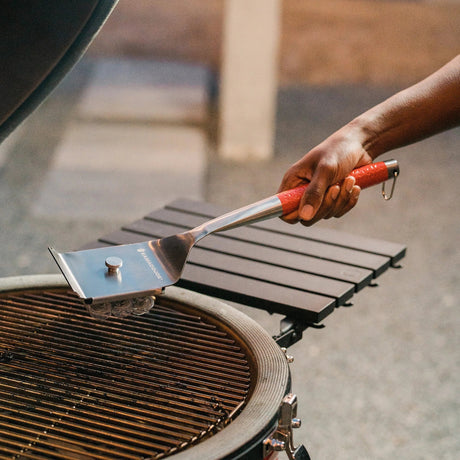 Kamado Joe Brosse de nettoyage pour gril en acier kraft (rouge)