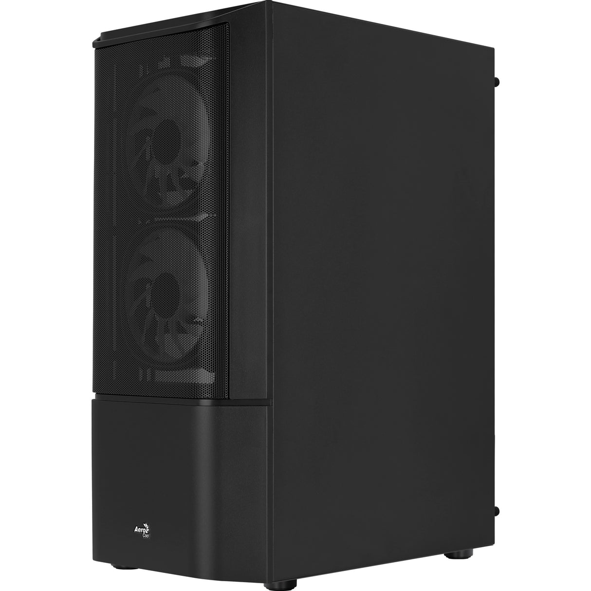 Boîtier tour midi Aerocool quantum mesh v3 (gris noir | 3x USB-A | RVB | fenêtre)
