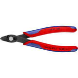 Pince coupante latérale pour l'électronique Knipex | longueur 140 mm | facette non | outils spéciaux dorés | 1 pièce - 78 61 140 - 78 61 140