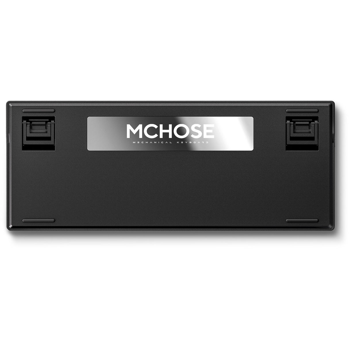 Clavier de jeu mécanique à structure de joint tri-mode Mchose G75 Pro (noir, disposition américaine (QWERTY), KTT Cabbage Tofu V2, 75 %, RVB, échange à chaud, PBT Double-Shot, 2,4 GHz | USB-C | Bluetooth)