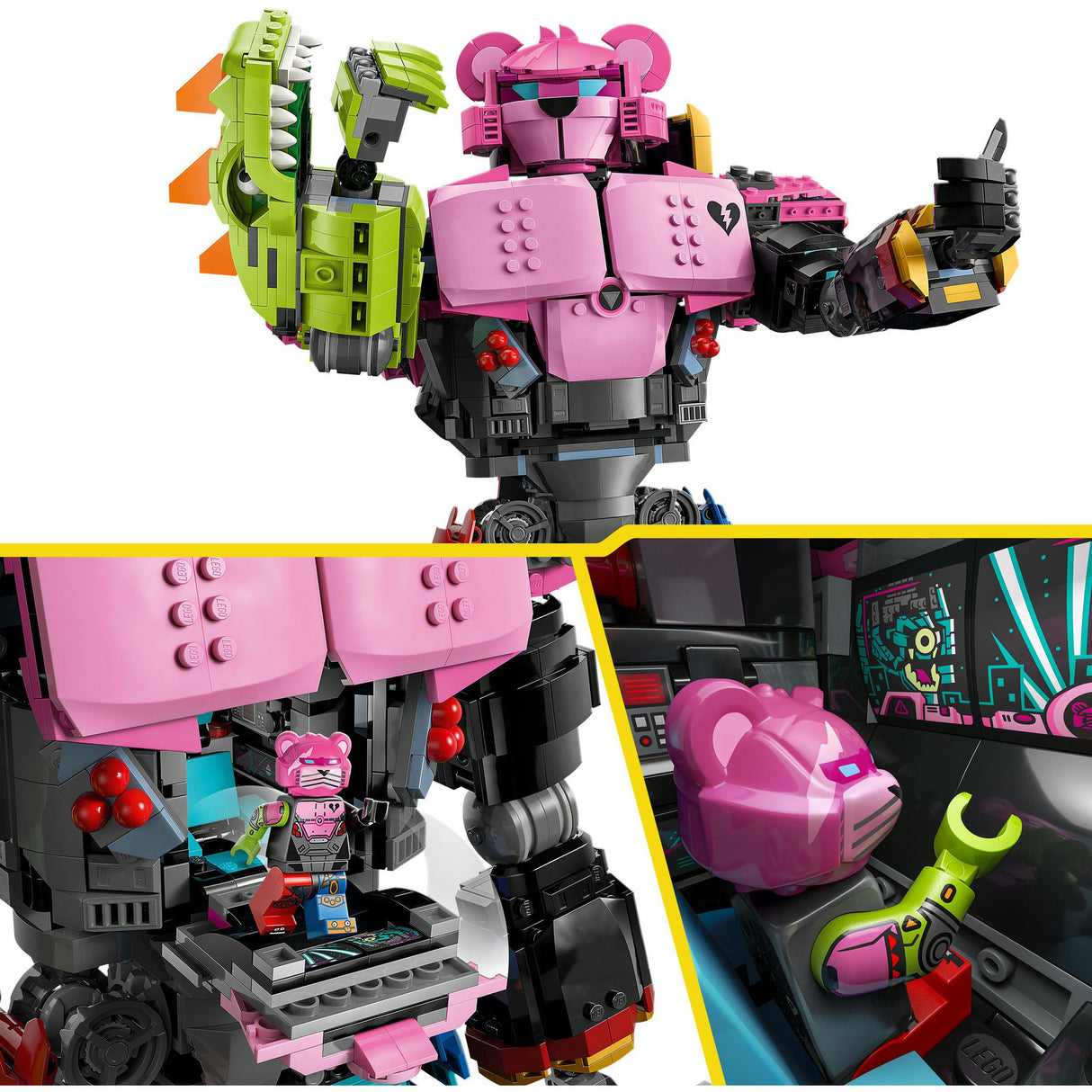 Lego fortnite 77078 chef d'équipe mech