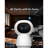 Aqara camera hub g350 select - 4k dual lens camera - matter 1.5 hub