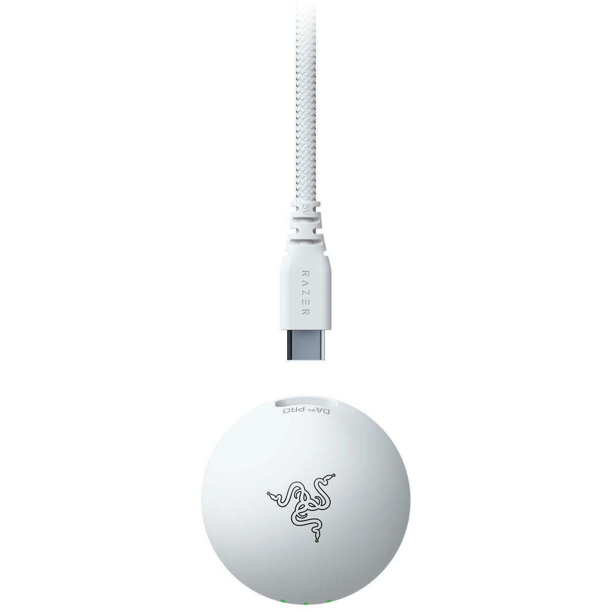 Souris de jeu Razer deathadder v4 pro (blanche, jusqu'à 45 000 dpi, 8 000 Hz)