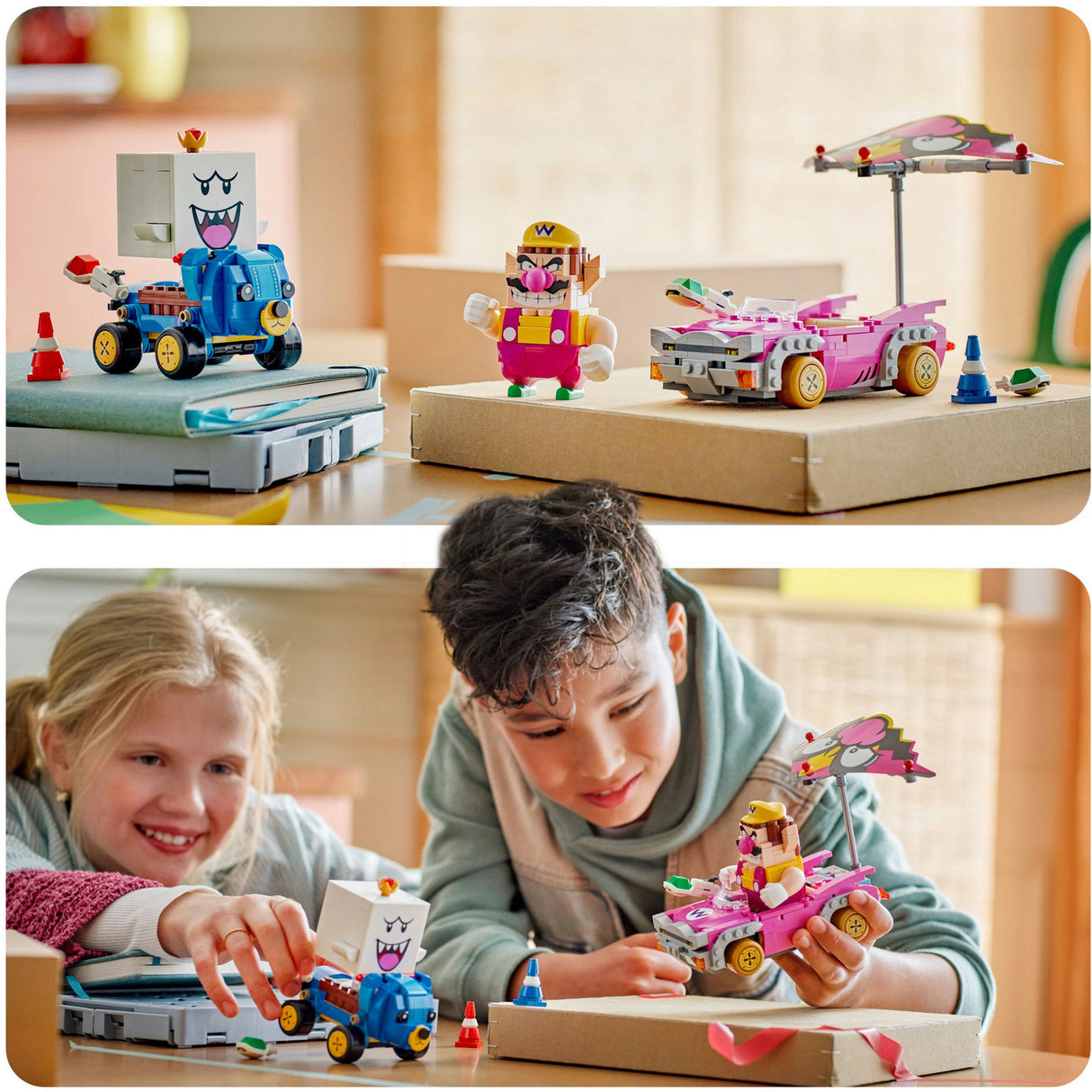 Lego super mario 72038 wario et roi boo