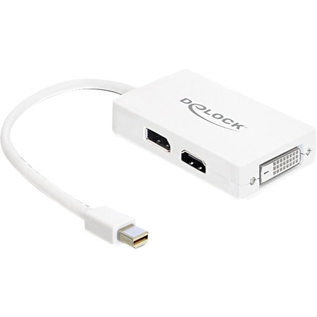 Delock adaptateur mini displayport vers displayport hdmi dvi (blanc)