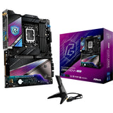 Carte mère Asrock Z890 Nova WiFi Socket 1851 (noir, RAID, 5 Go-LAN, 2,5 Go-LAN, WiFi 7, BT, Son, ATX)