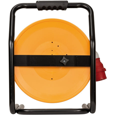 Enrouleur de câble Brennerstuhl brobusta cee 4 ip44, câble rn 40 m (jaune noir, câble rn 40 m)