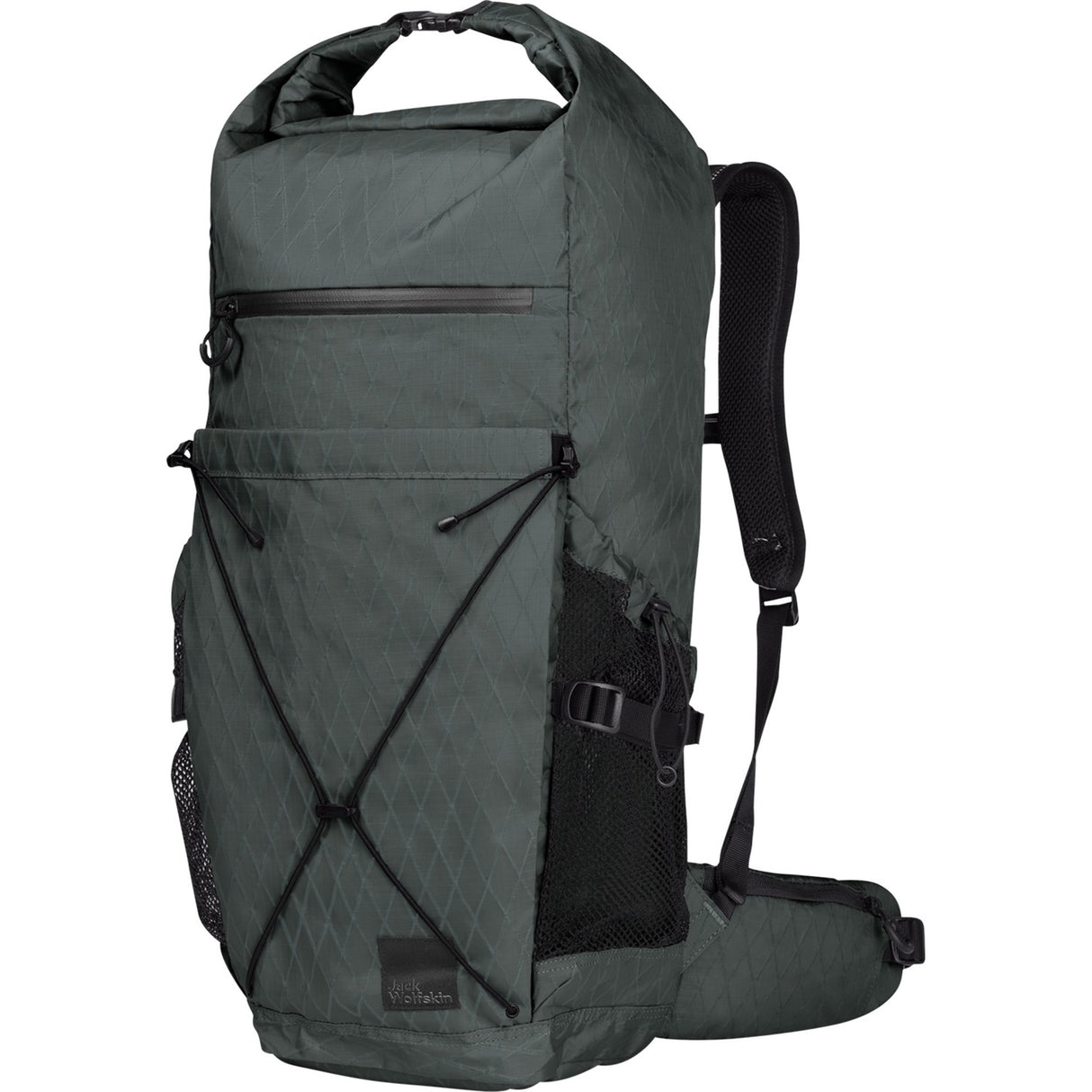 Jack wolfskin Wandermood Rolltop 30 sac à dos (vert foncé, 30,0 litres)