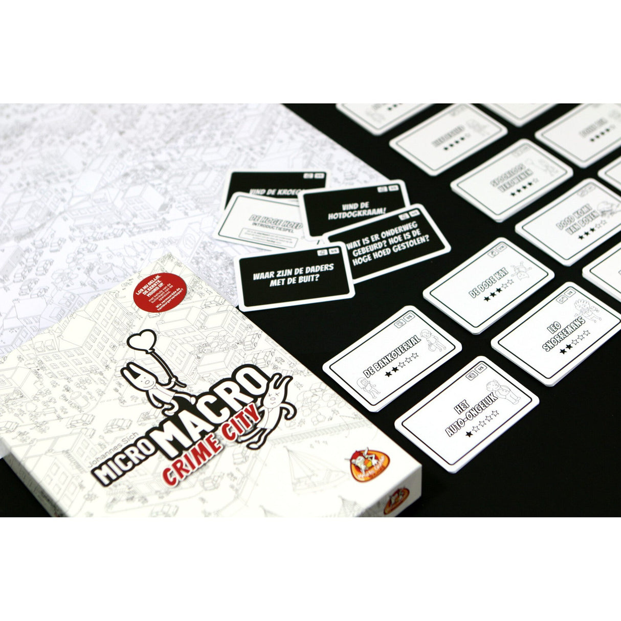 Jeux de gobelin blanc micromacro: Crime City