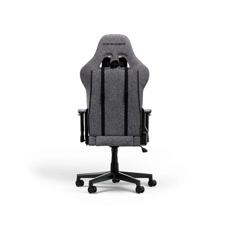 Dxracer prince l chaise de jeu en tissu gris (gris)