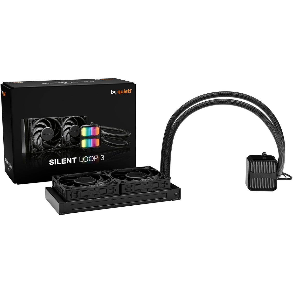 Soyez silencieux! Silent Loop 3 240 refroidissement par eau (noir, PWM 4 broches)