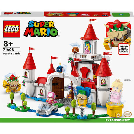 Lego Super Mario - Ensemble d'extension : Jouet de construction du château de Peach (71408)