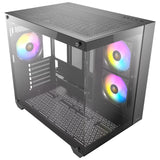 Boîtier tour midi Antec cx800 argb (noir | 2x usb-a | verre trempé)