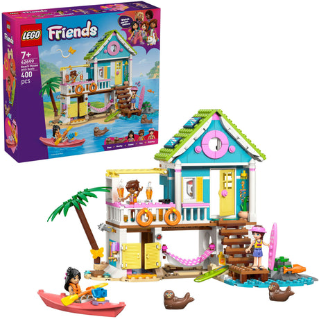 Lego Friends 42699 maison de plage avec des phoques