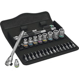 Wera 8100 SA 8 Zyklop Metal-Ratelset Set, commutation Pall 1 4