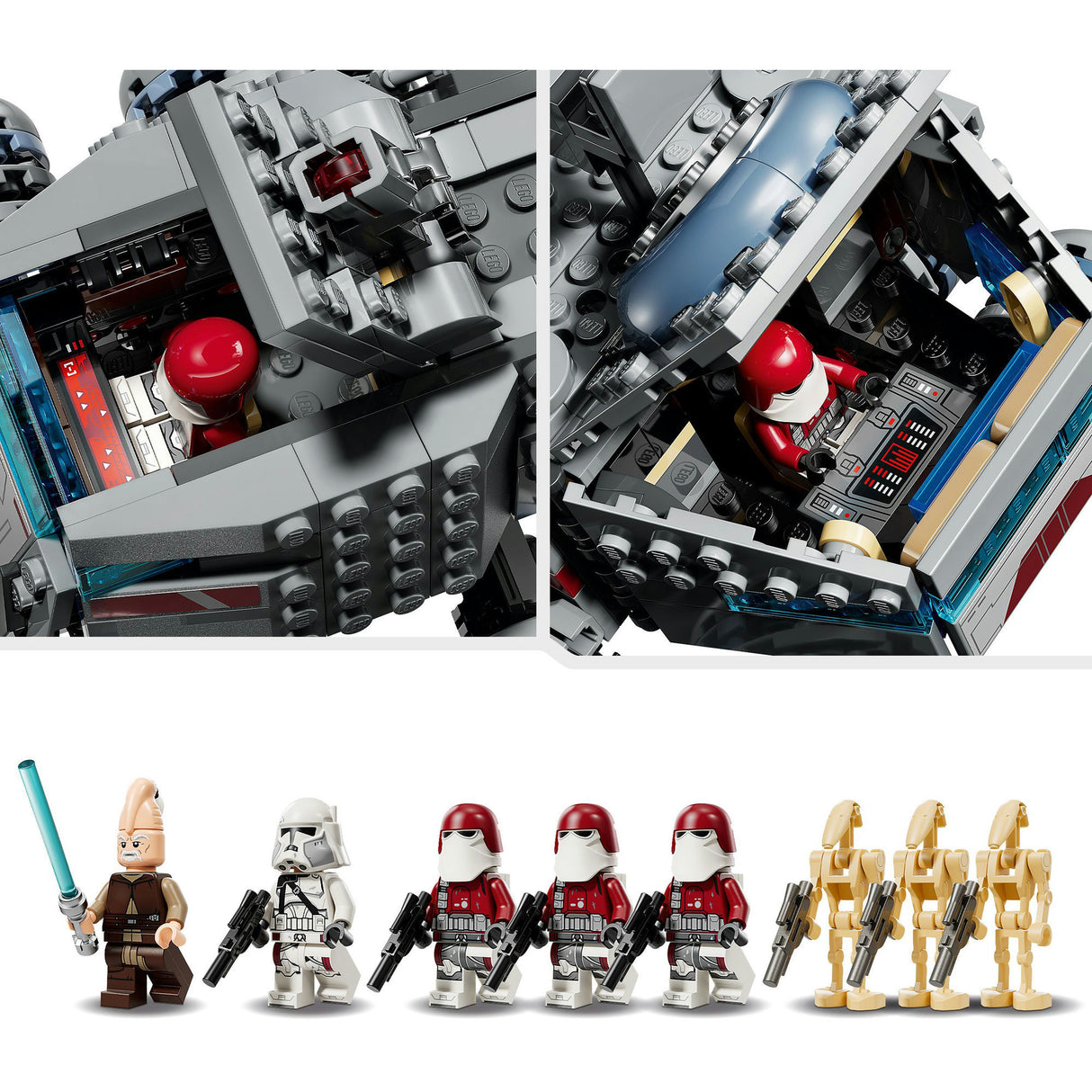 Lego star wars 75413 mastodonte de la république