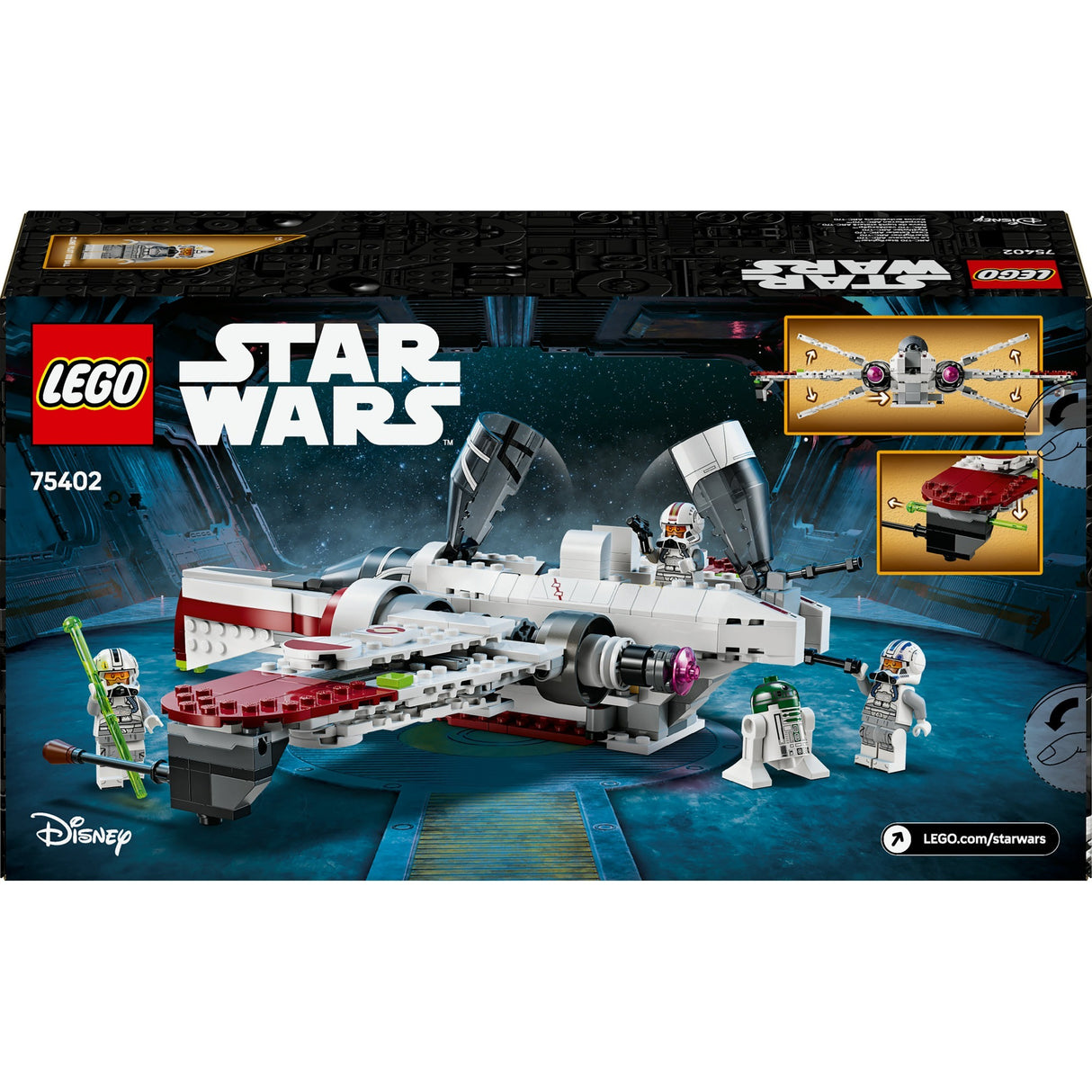 Lego star wars 75402 chasseur arc-170