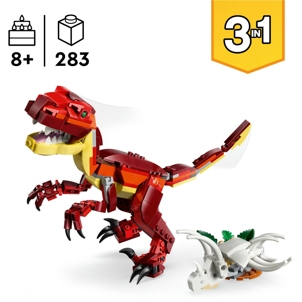 Jouet de construction Lego dinosaure féroce (31379)