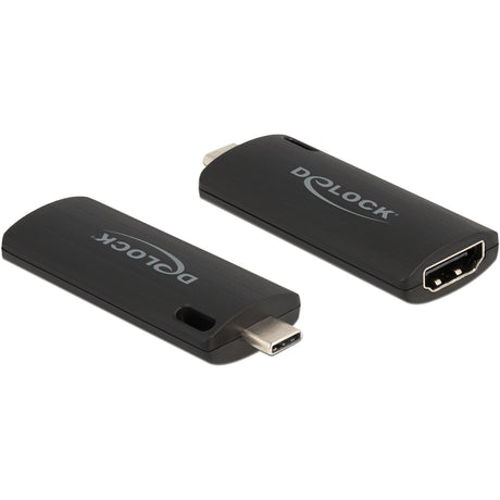 Delock Adaptateur USB-C pour clé de capture vidéo HDMI (noir)