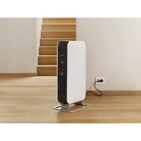 Mill gentle air wifi olieradiator oil1500wifi3 (wit zwart, 1500 watt, tot 22 m², bluetooth, wifi module, app bediening)