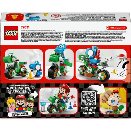 Lego super mario - mario kart - jouet de construction yoshi-crosser (72031)